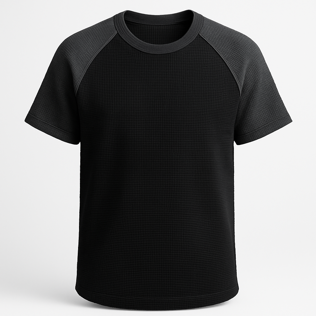 Men’s Waffle Knit Raglan T-Shirt