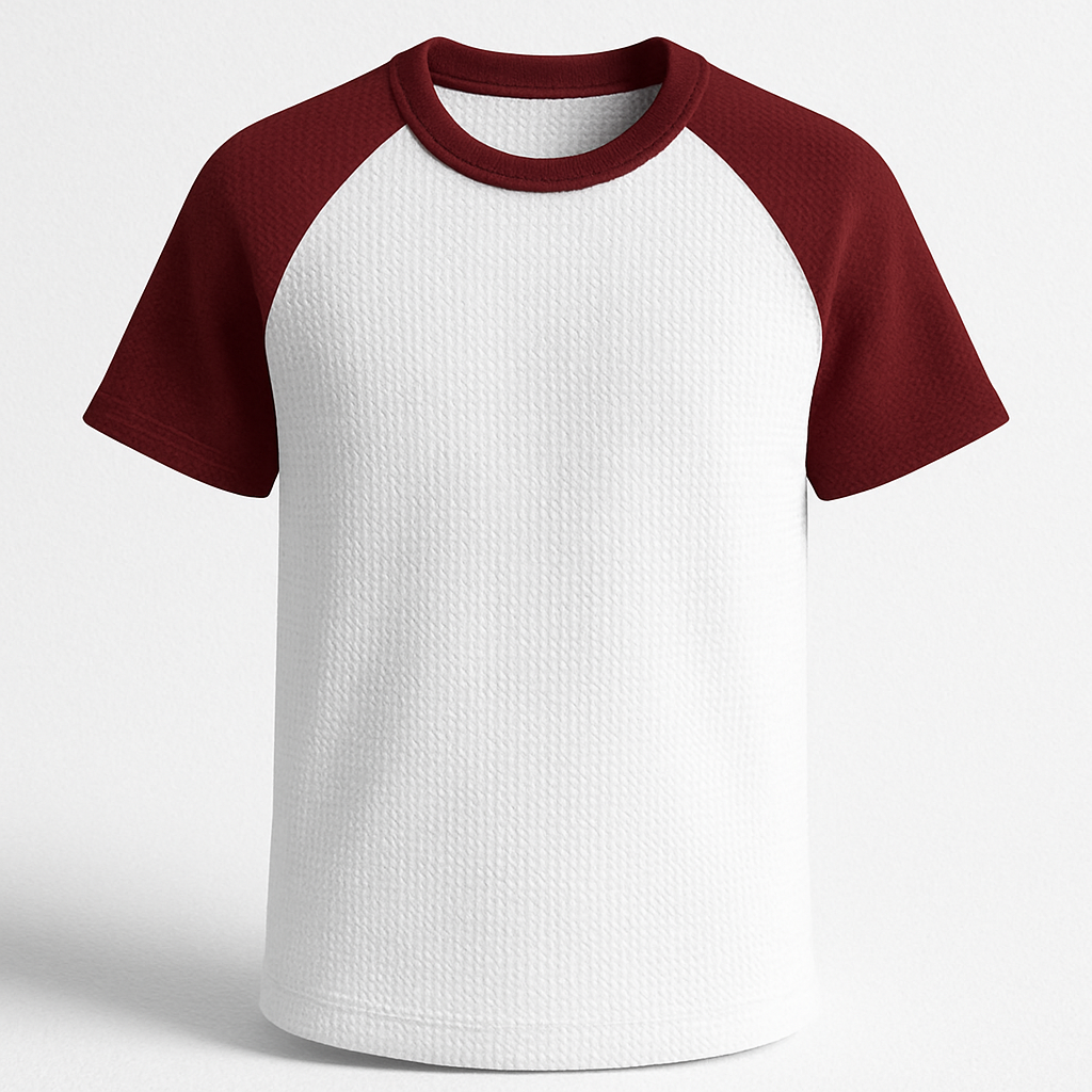 Men’s Waffle Knit Raglan T-Shirt