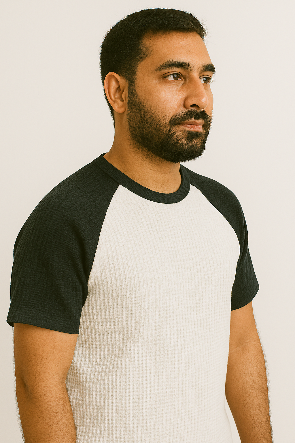 Men’s Waffle Knit Raglan T-Shirt