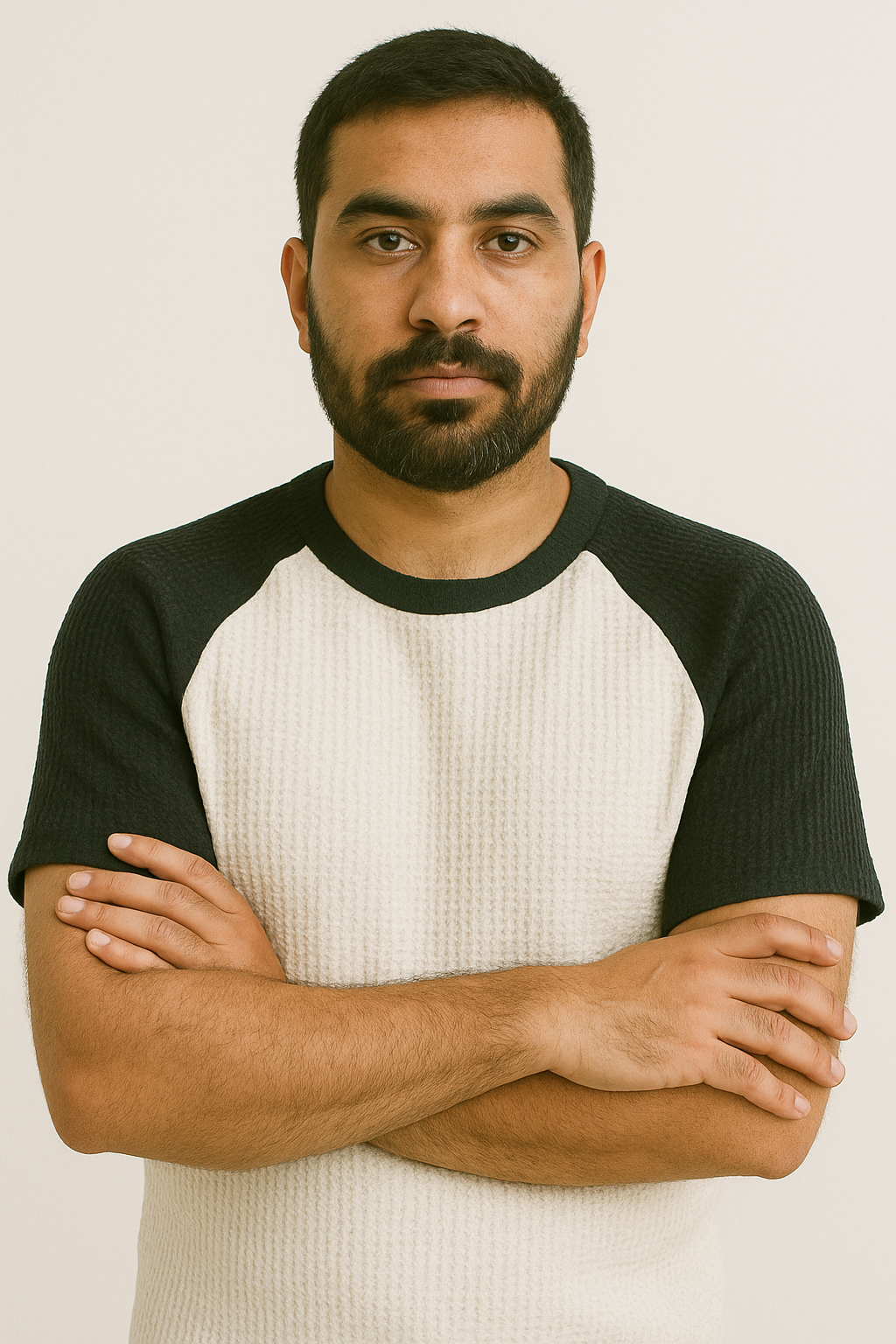 Men’s Waffle Knit Raglan T-Shirt