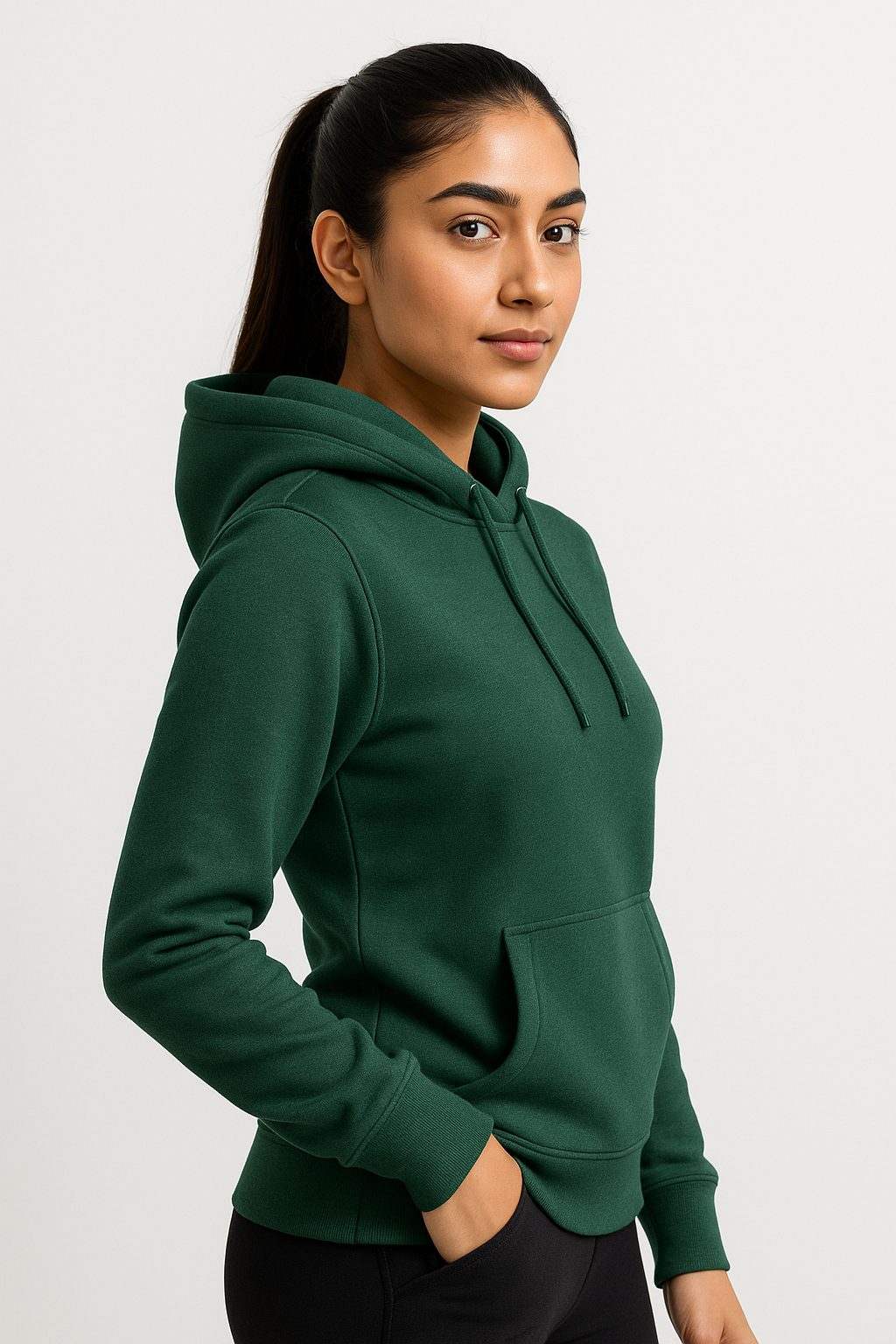 Green Women’s Basic Hoodie
