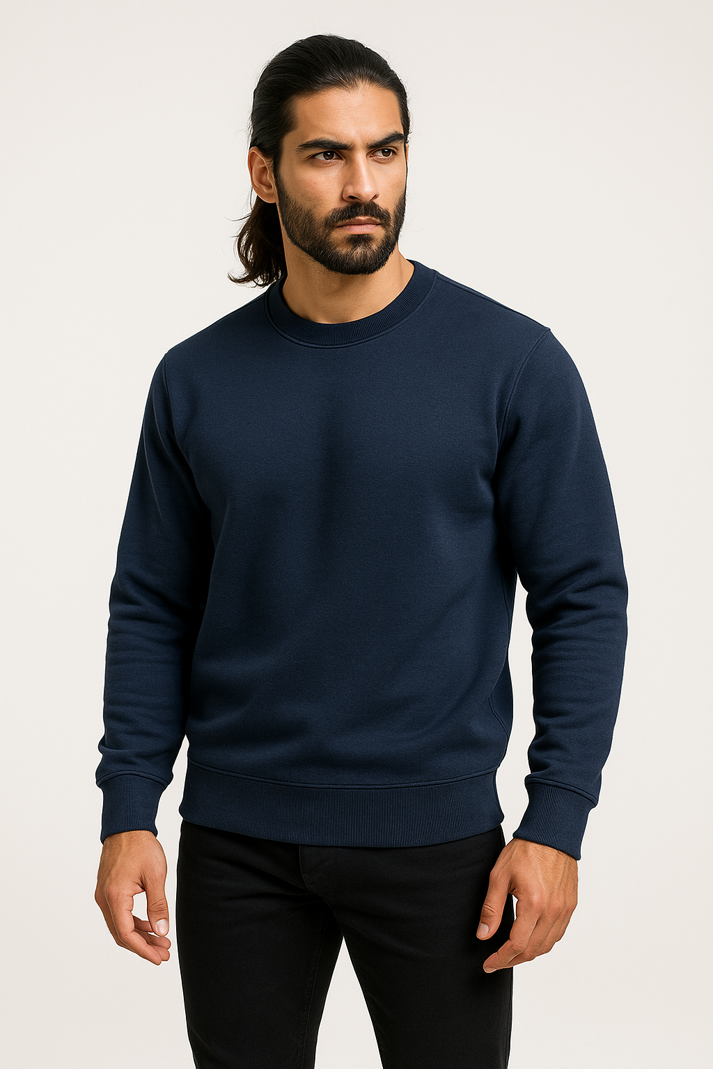 Navy Blue Men’s Premium Sweatshirt