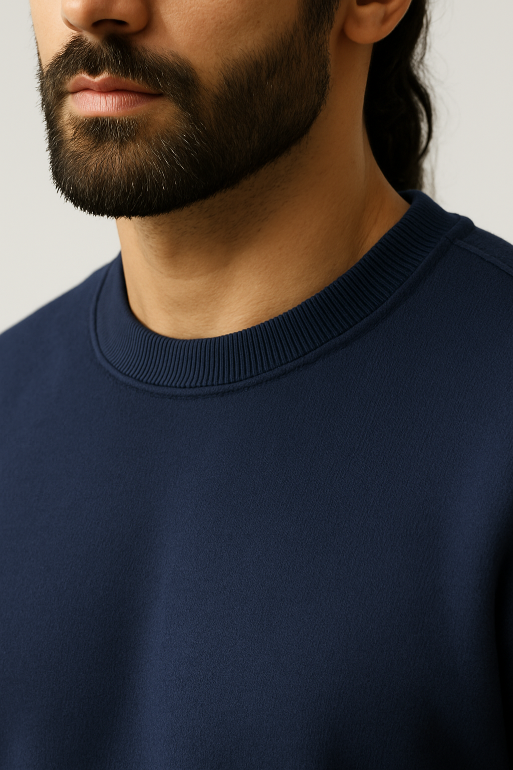 Navy Blue Men’s Premium Sweatshirt